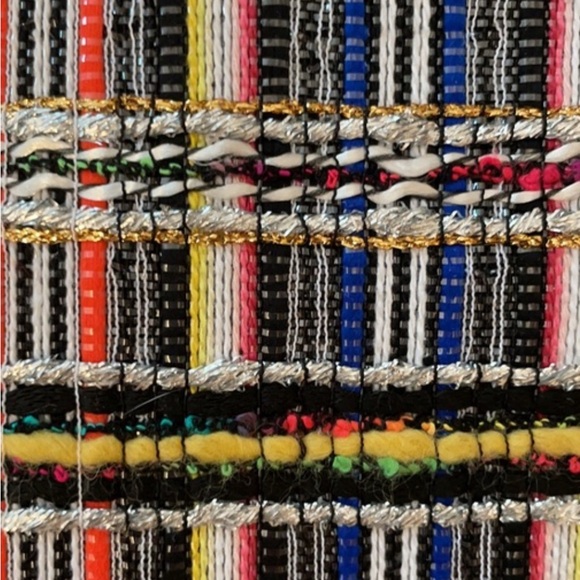 Milly Lurex  Metallic Tweed Mini Skirt - in Red, silver, blue,ect - Picture 5 of 5